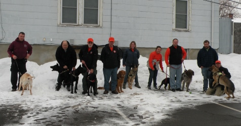 Amigo Search and Rescue Dogs Train at Main Street Location